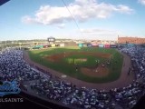 St. Paul Saints Set World Record for Largest Pillow Fight!