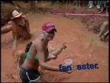 Belly Flopping in mud at the Redneck Games