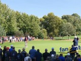 Steve Stricker Sinks Putt During Sanford International Golf Tourney