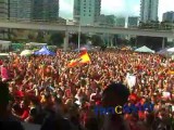 World Cup Fans in Miami Rally after Spain Scores Goal
