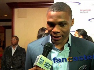 Russell Westbrook plays pro basketball for the Los Angeles Lakers