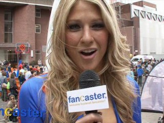 Knicks City Dancer Amanda Reports From Tribeca Family Festival