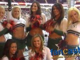 Houston Aeros Cheerleaders Celebrate Goal